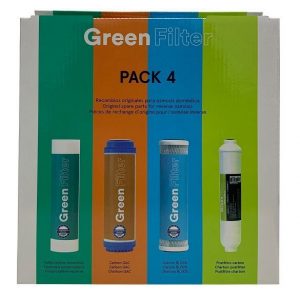 Pack 4 filtros GreenFilter estándar (763308)