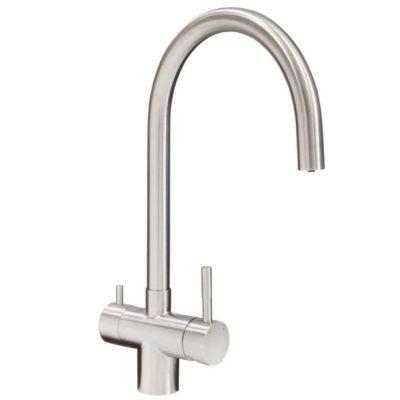 Grifo para ósmosis Ares de 3 vías 3/8" cromado (298061)